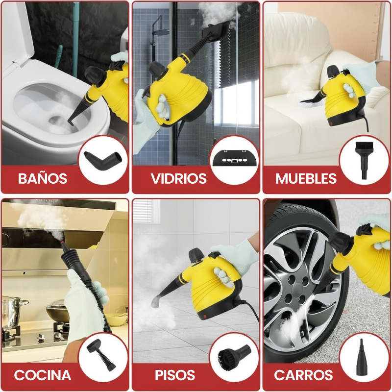 CleanVapor X® Limpiador a Vapor y Sanitizador