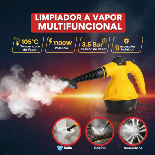 CleanVapor X® Limpiador a Vapor y Sanitizador