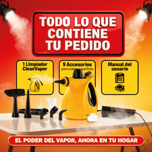 CleanVapor X® Limpiador a Vapor y Sanitizador