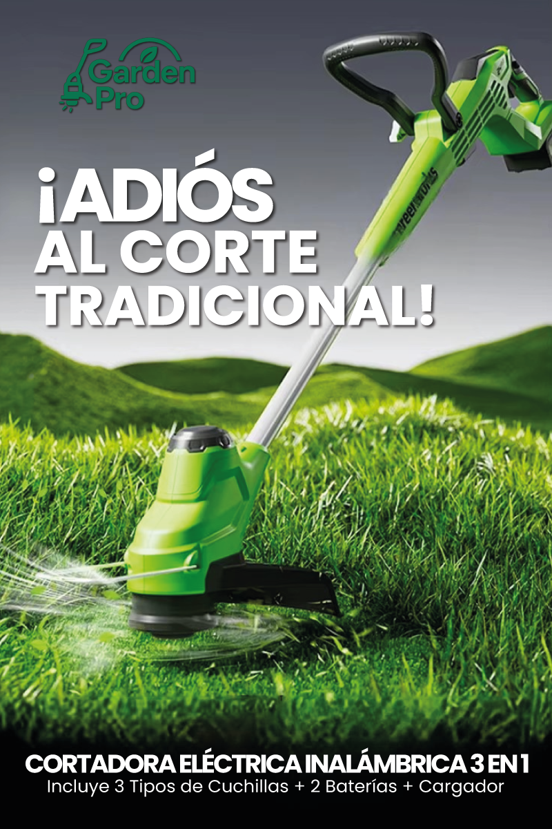 Cortadora y Podadora Inalámbrica GardenPro®