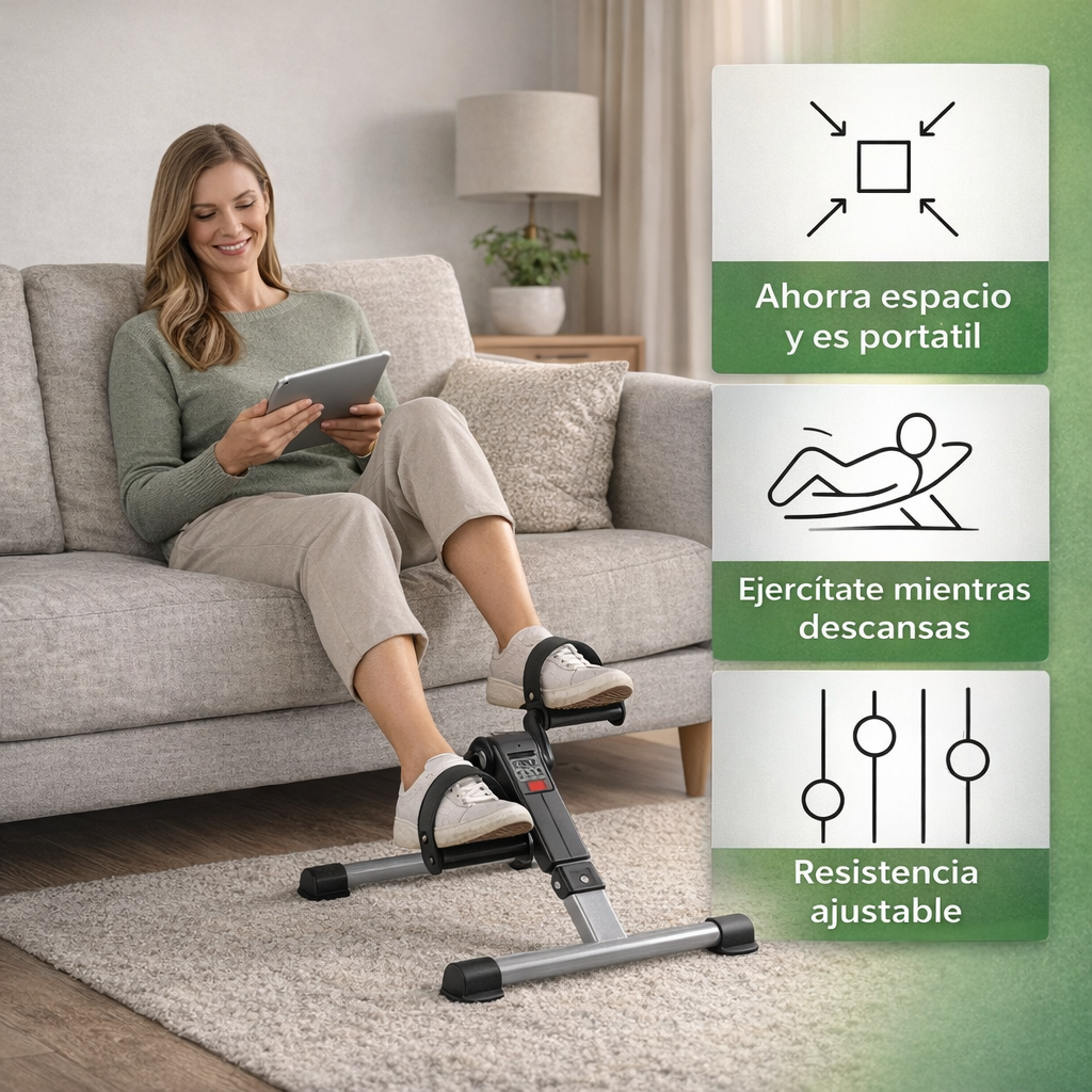 VitaMove® Mini Bicicleta de Ejercicios Portátil