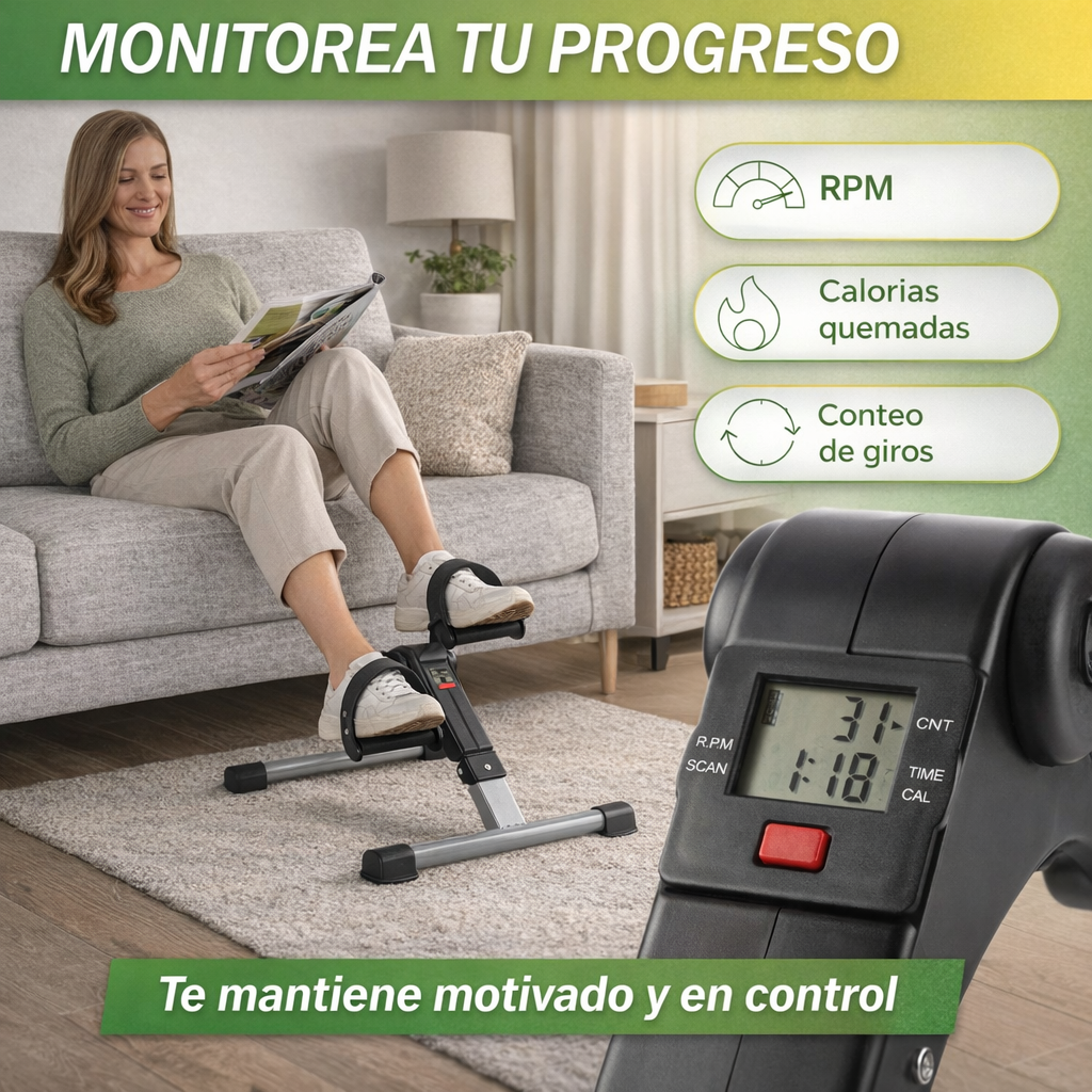 VitaMove® Mini Bicicleta de Ejercicios Portátil